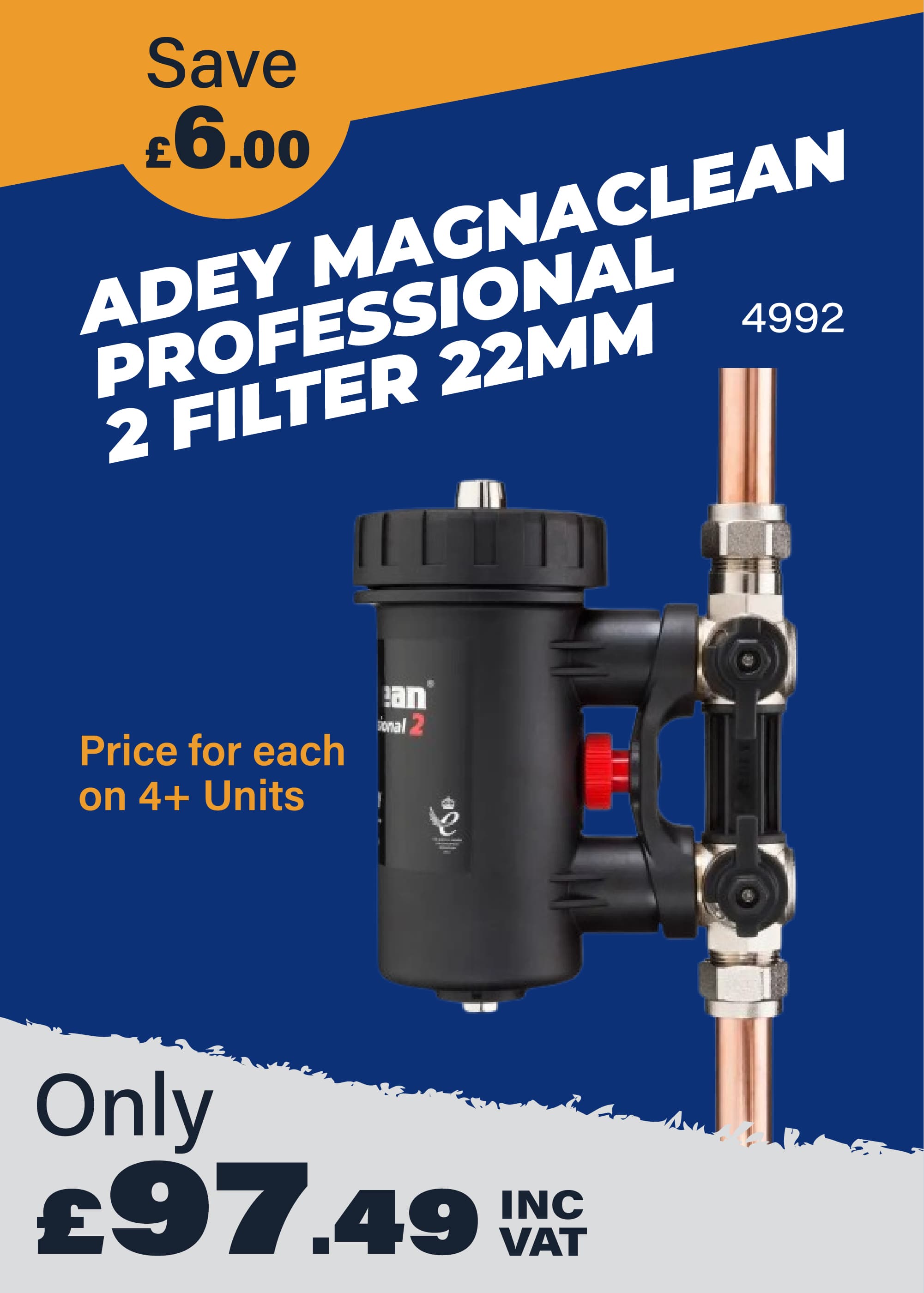 Adey MagnaClean Magnetic Filter