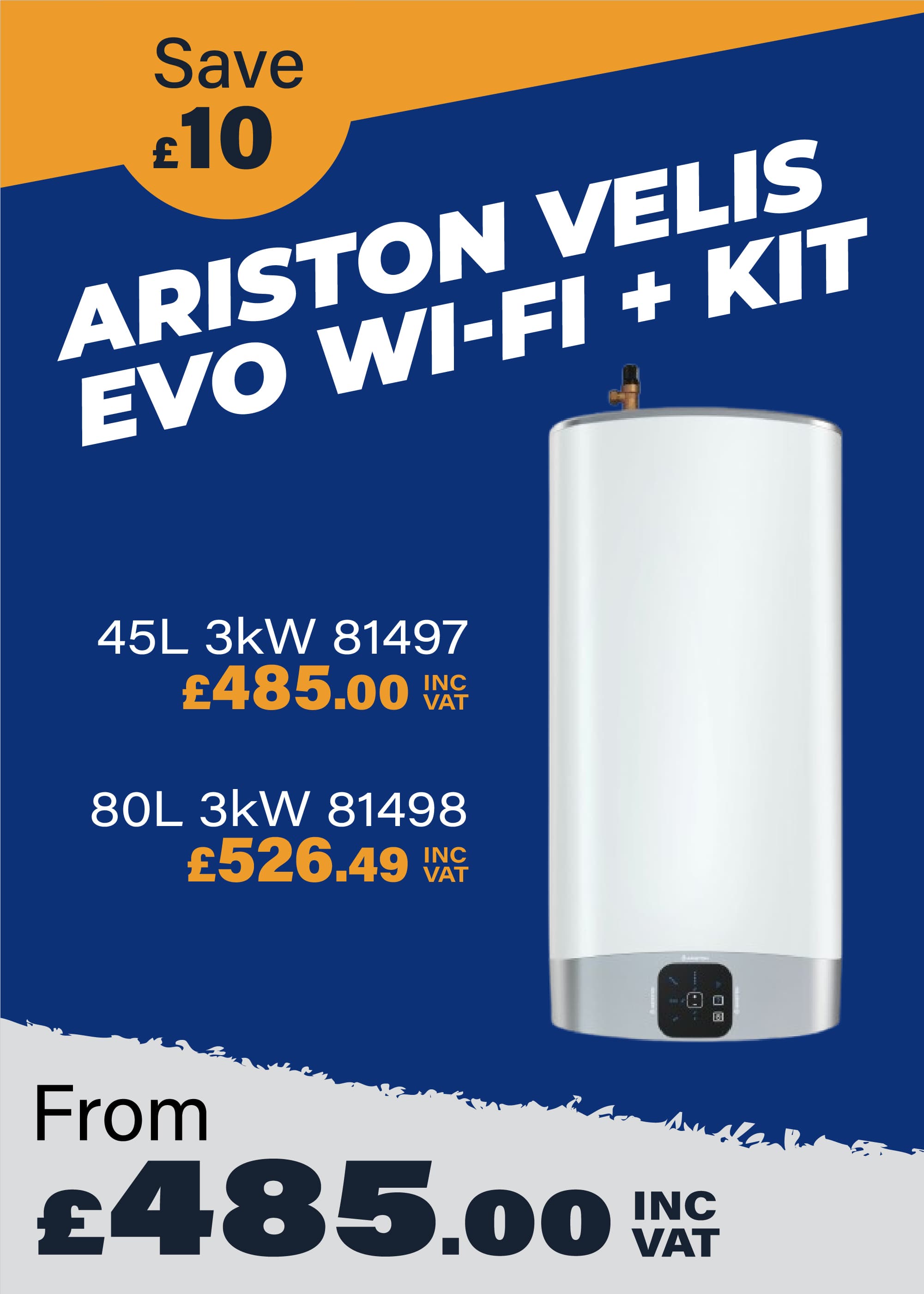 Ariston Velis Evo Wifi Water Heater