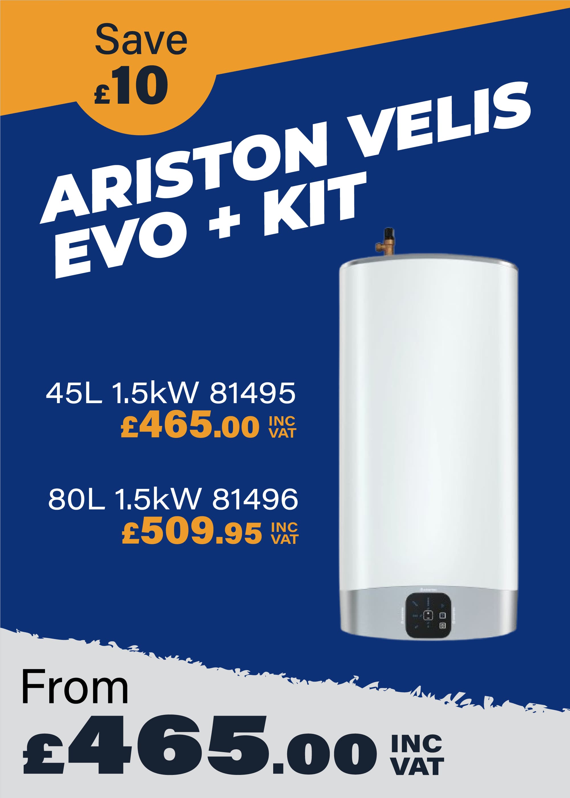 Ariston Velis Evo Water Heater