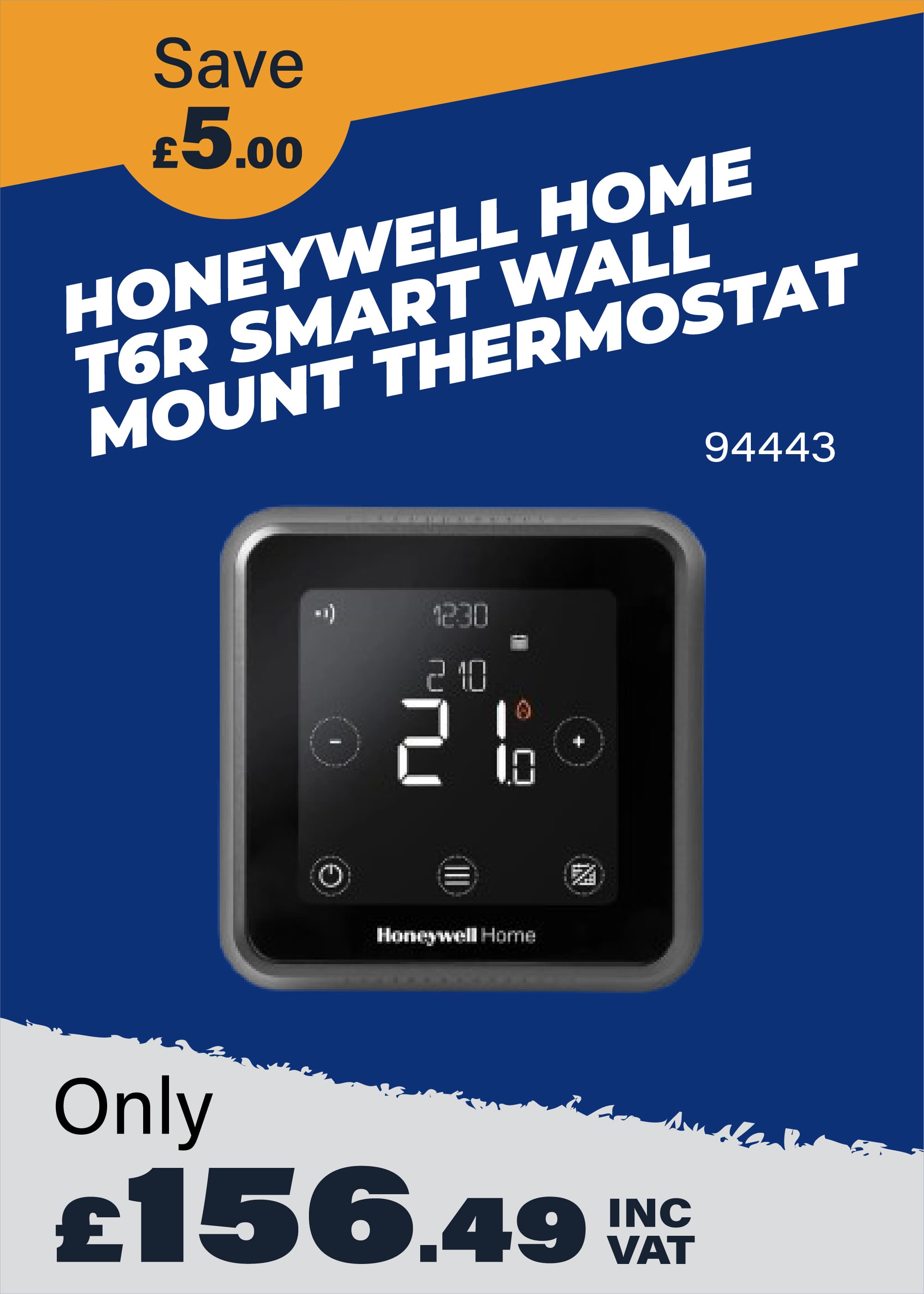 Honeywell T6R Wireless Thermostat